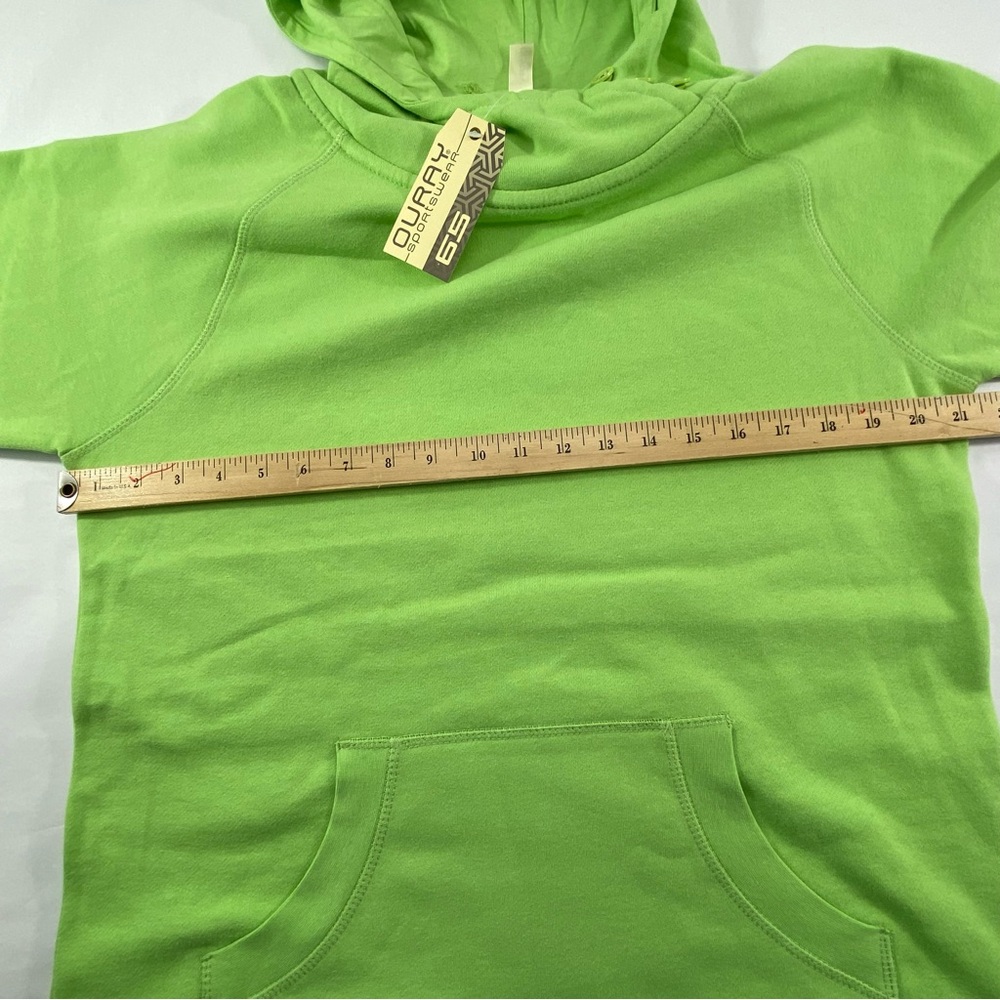 OURAY Sportswear 65 Lime Green Women’s Size XL Hoodie NEW - Picture 15 of 16